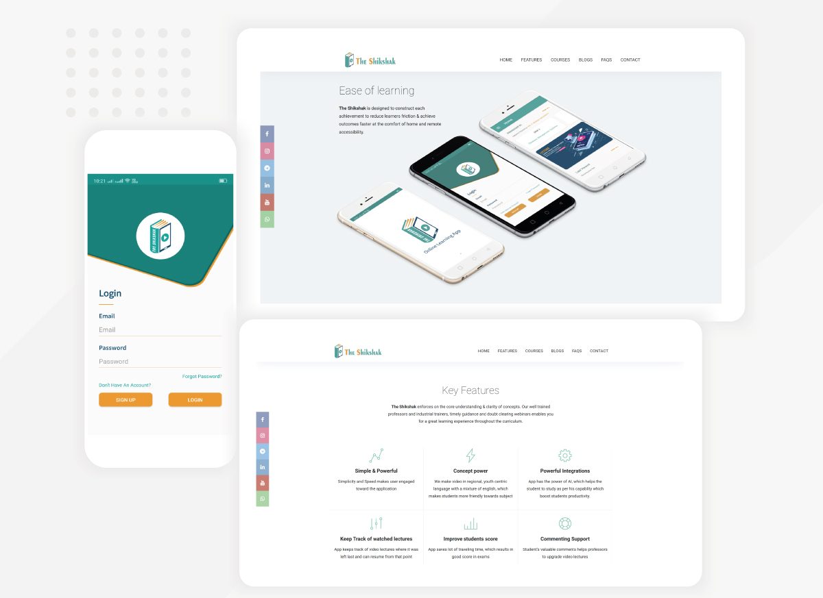 Shikshak Education App case study